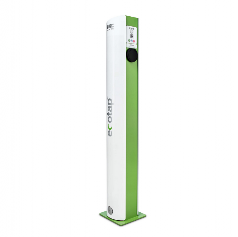 Laadpaal Duo LCD groen/wit (6018/9016)